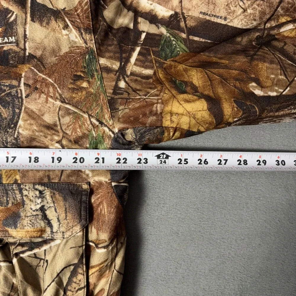 Field & Stream Mens Realtree Camo Hunting Jacket Small Insulated Full Zip Brown - Picture 6 of 8